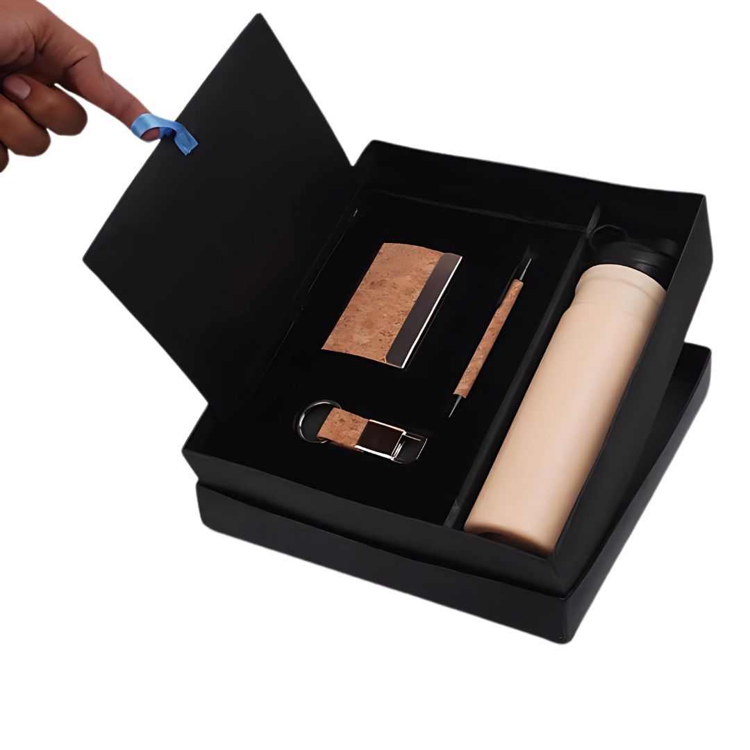 Compact 5 Pc Cork Gift Set - Corporate Gift
