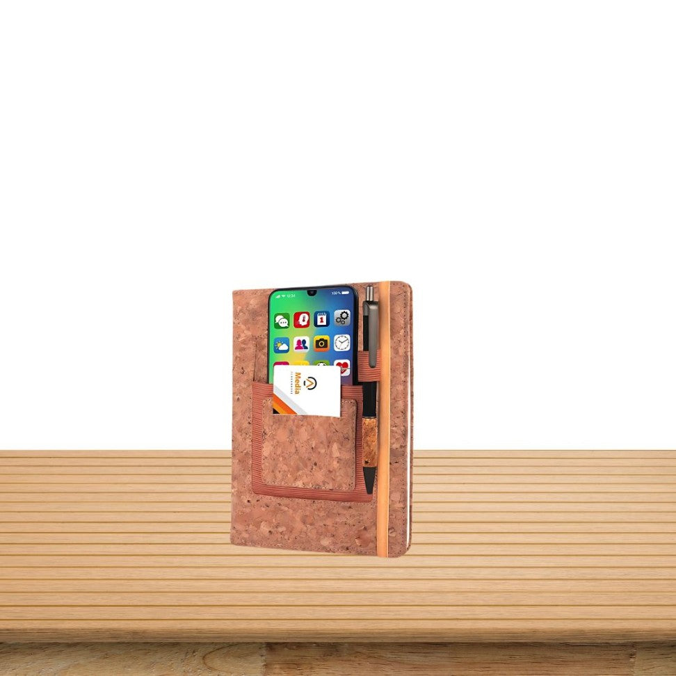 YuBingo Notebook Gift Set Eco - Cork A5 Notebook With Bamboo/Cork Pen - Corporate Gift - image 3