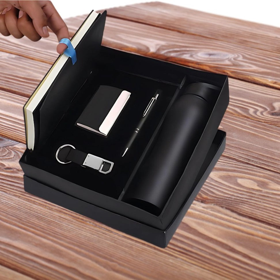 YuBingo Compact 5 Pc Black Gift Set - Corporate Gift - product image
