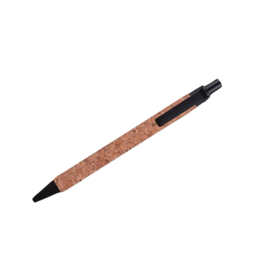 YuBingo Compact 3 Pc Cork Gift Set: Cork Pen, Metal Cork Keychain & Cork Card Holder - Corporate Gift - image 4