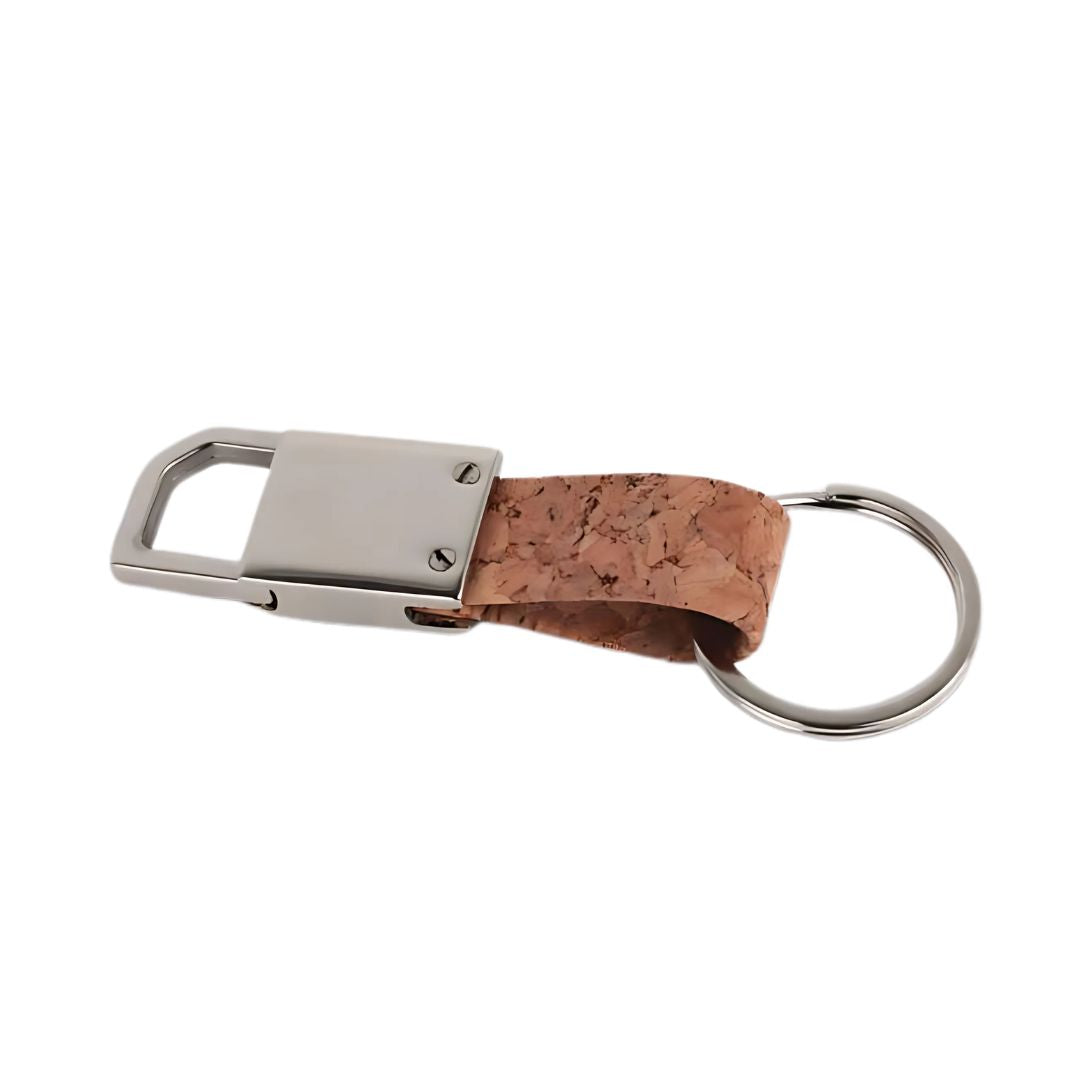 YuBingo Compact 2 Pc Cork Gift Set: Pen & Keychain | Eco-Friendly Gift Box - Corporate Gift - image 2