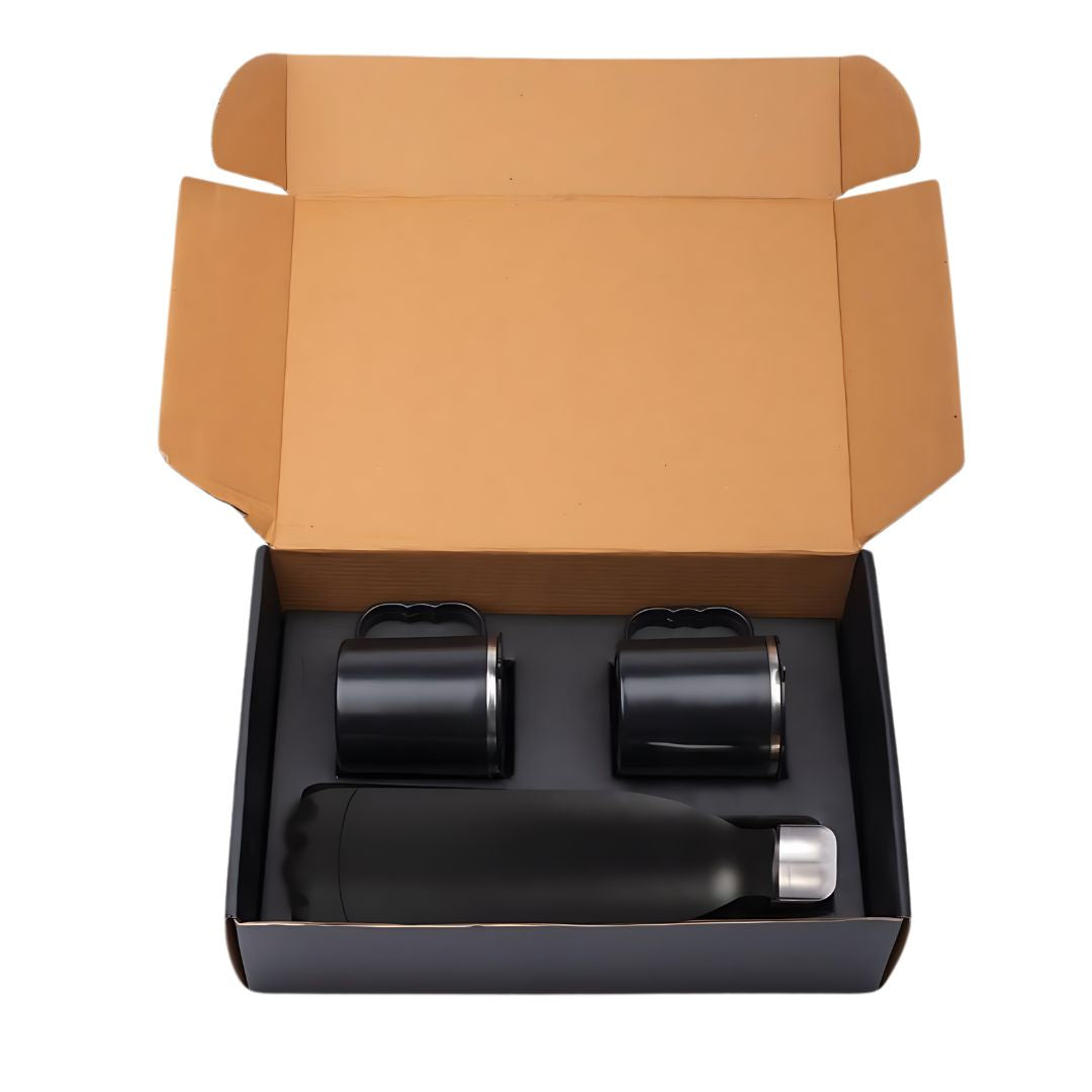 YuBingo Set Of Cola Vacuum Flask With 2 Stainless Steel Cups In Gift Box - Corporate Gift Set - image 2