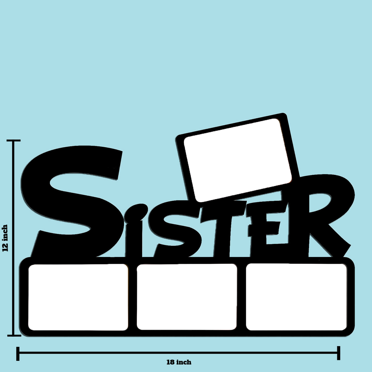 Sisters Love in a Frame: Personalized Photo Frame for Your Precious Memories Together