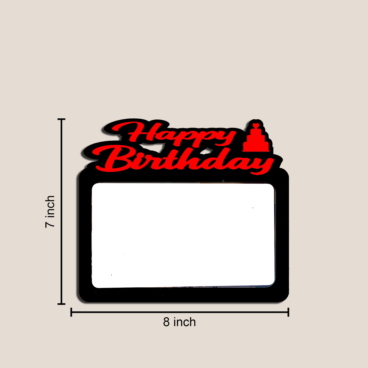 Happy Birthday Photo Frame - Cherish Your Special Memories