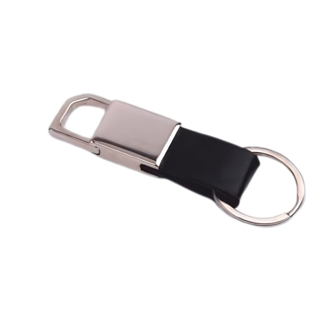 Loop hang metal PU keychain from compact gift set