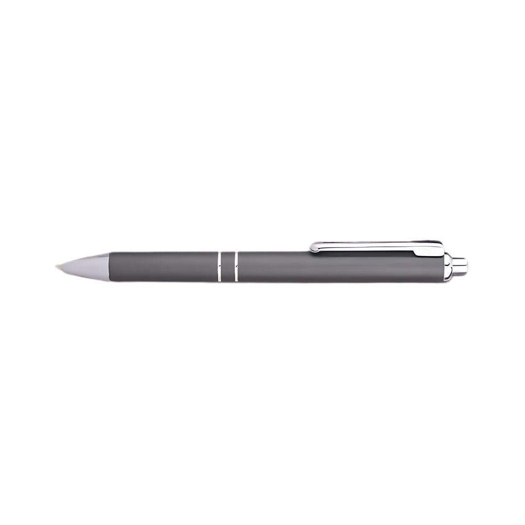 Sleek metallic pen included in Castillo Milano gift set
