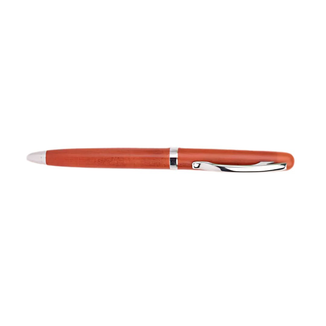 Elegant metal pen with matching Tweed Tan gift set