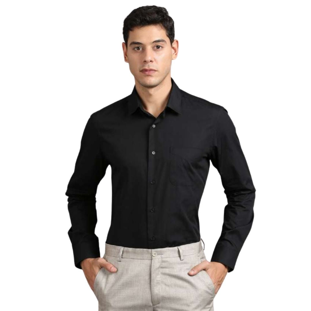 Rare Rabbit Black Formal Shirt – Corp Zander
