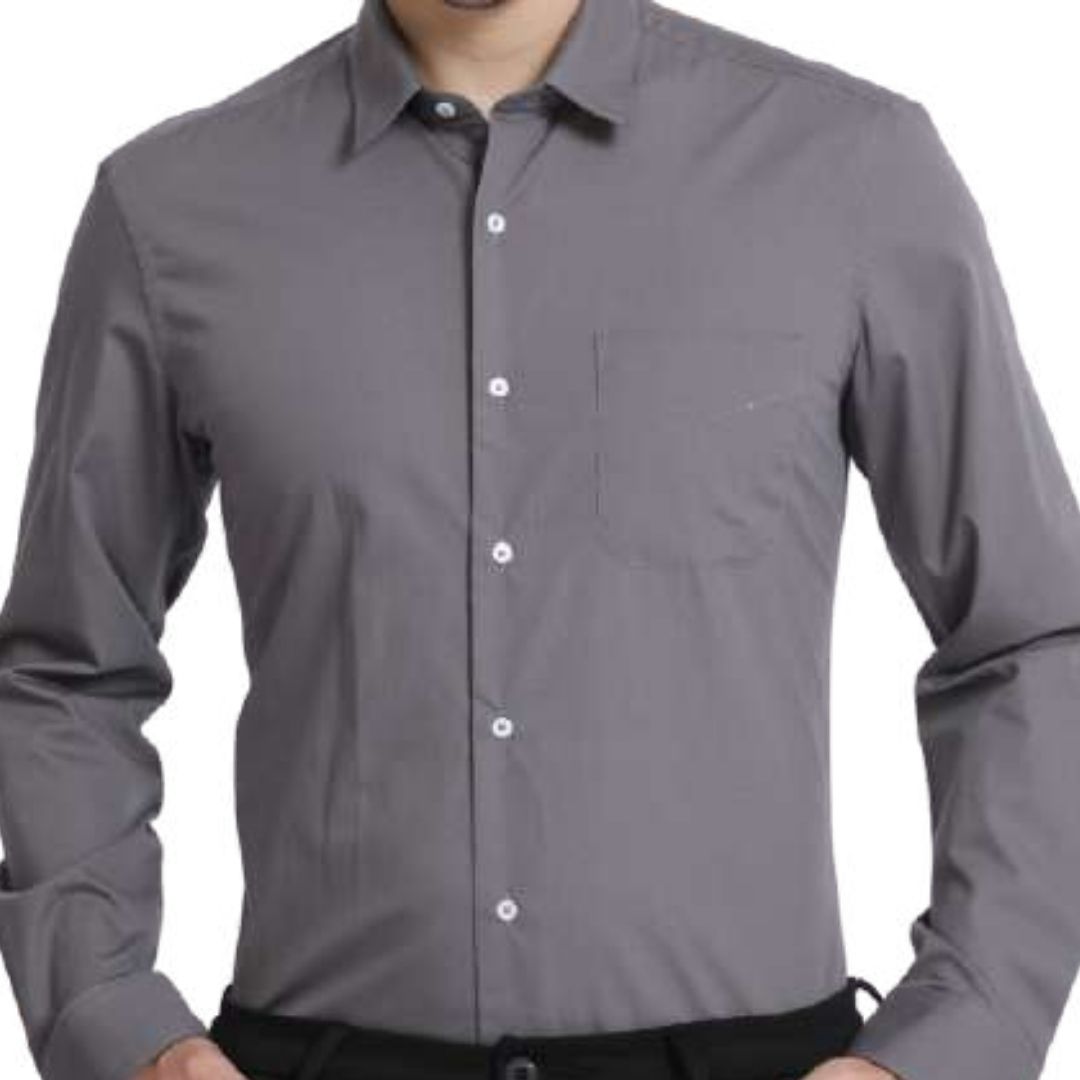Rare Rabbit Corp Zander Formal Shirt – Grey