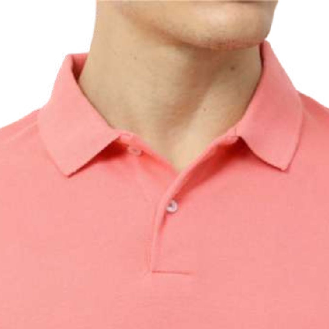 Rare Rabbit Unisex Peach Polo Tee