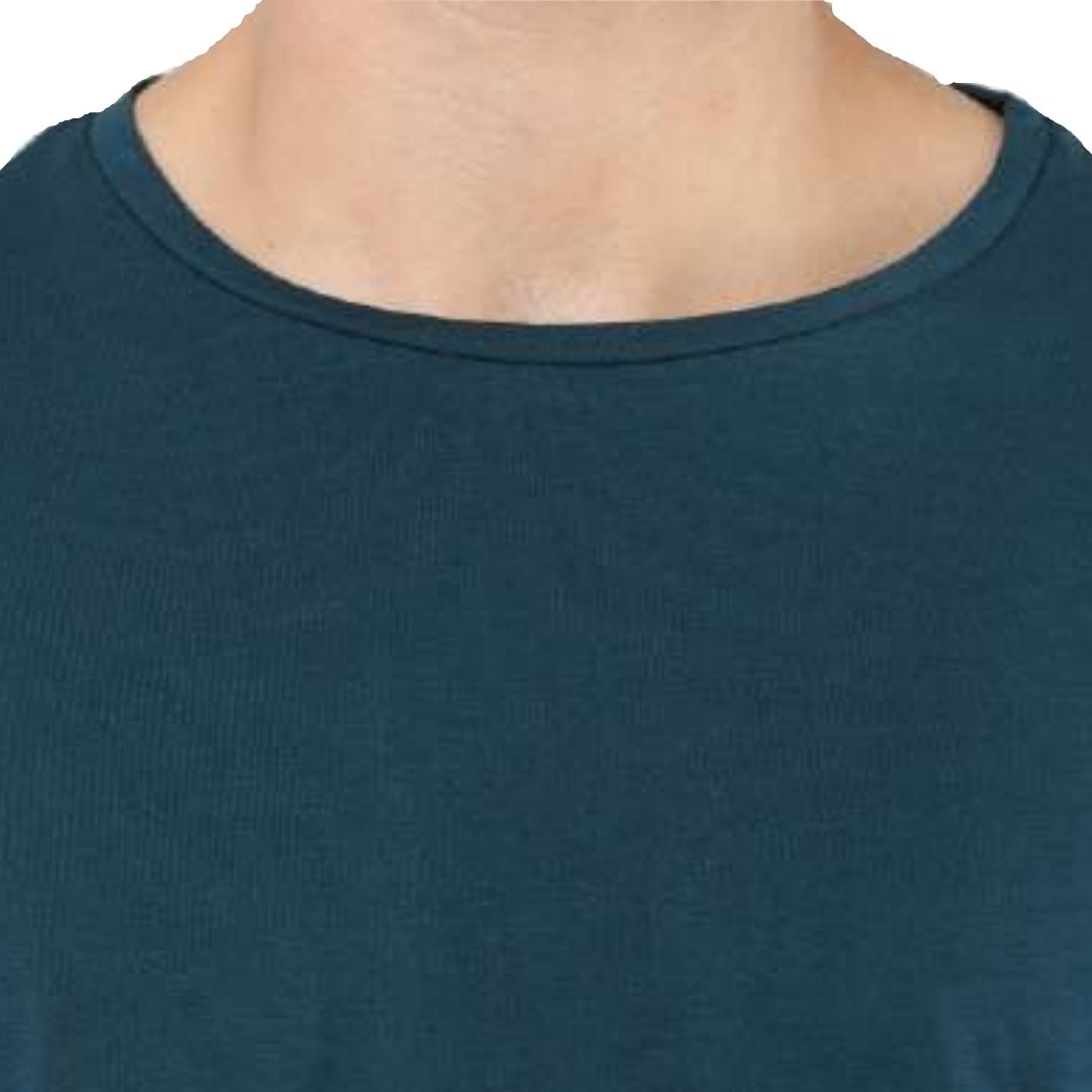 Rare Rabbit Round Neck T-Shirt – Petrol (Unisex)