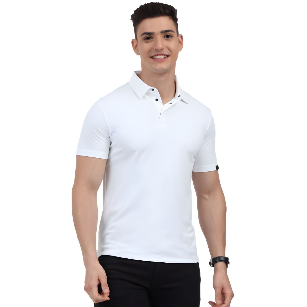 Rare Rabbit Signature Polo – White