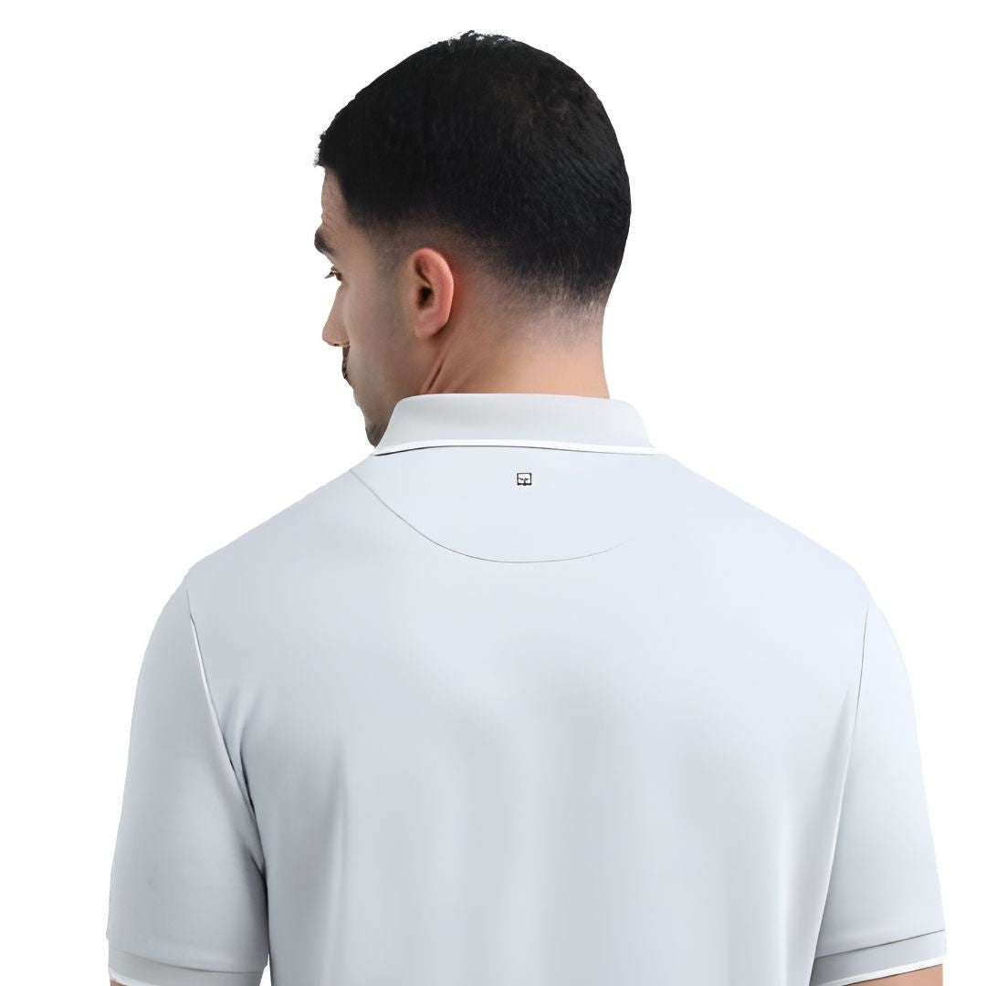 Rare Rabbit Vintage Charm Polo back view premium unisex polo