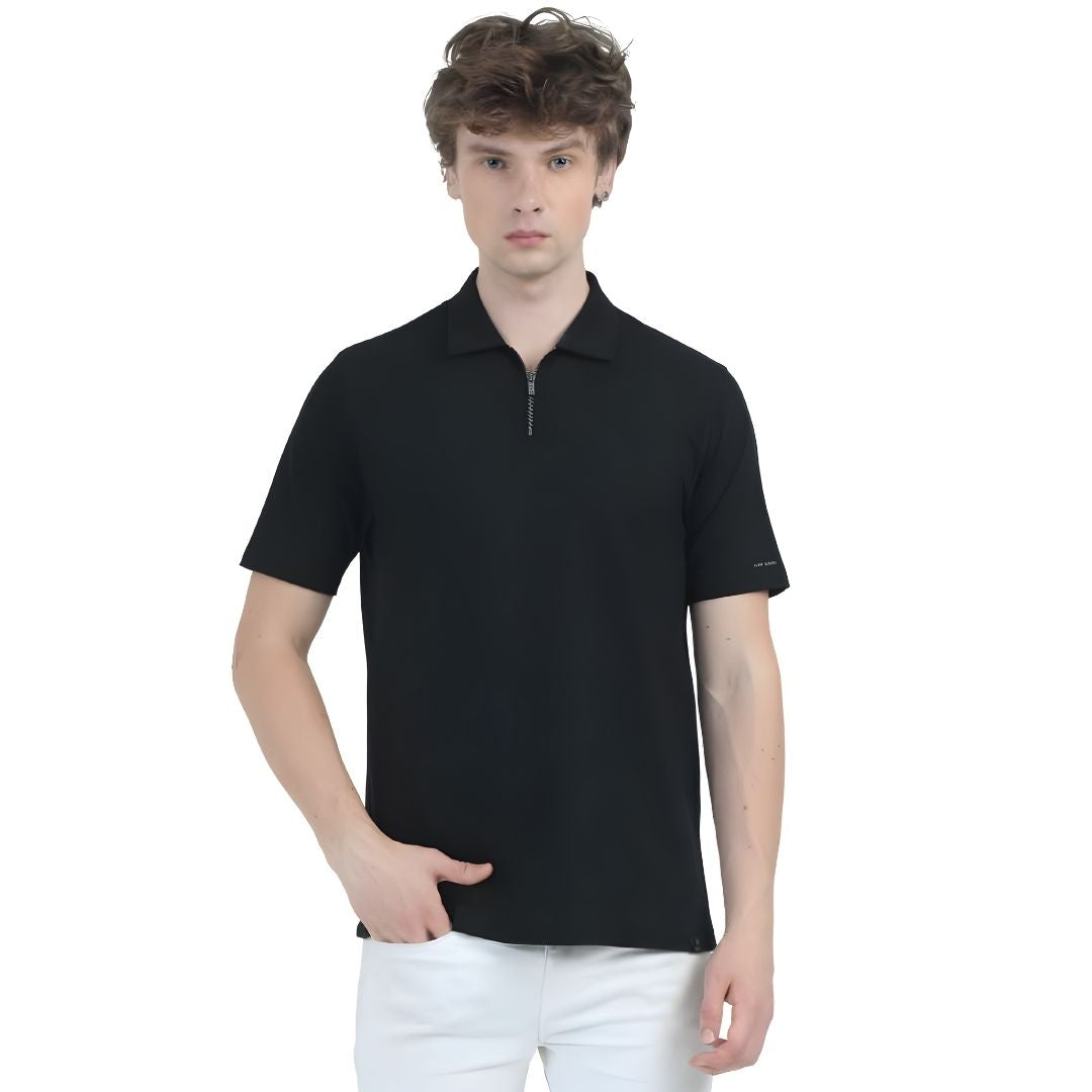 Vintage Zip Polo