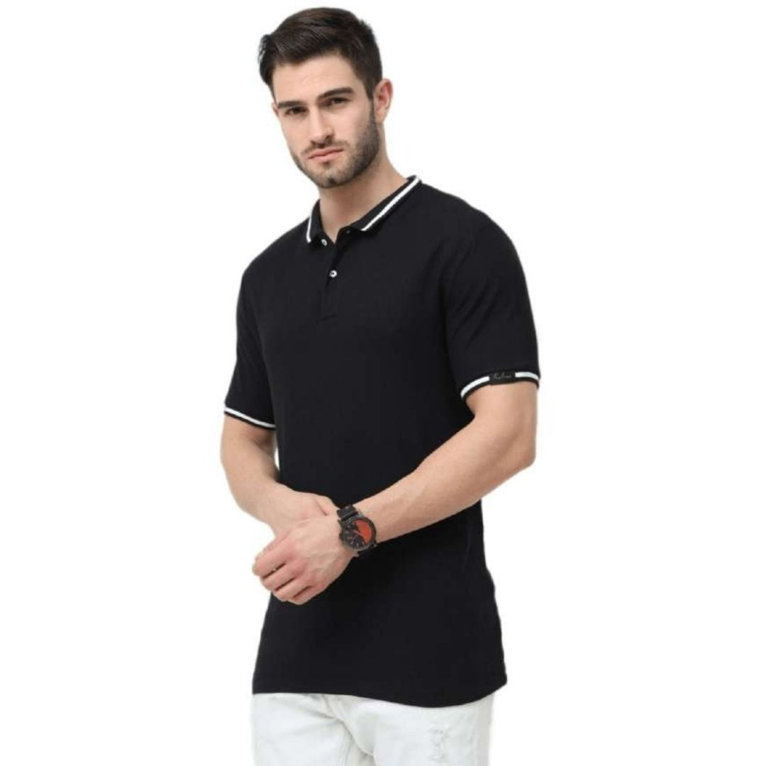 Rare Rabbit Polo Tee with Tipping