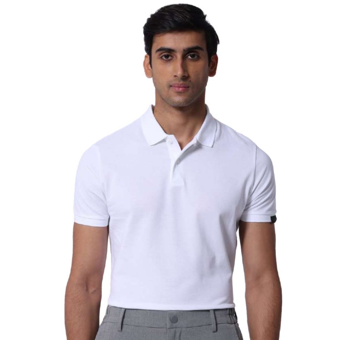 Rare Rabbit White Polo Tee