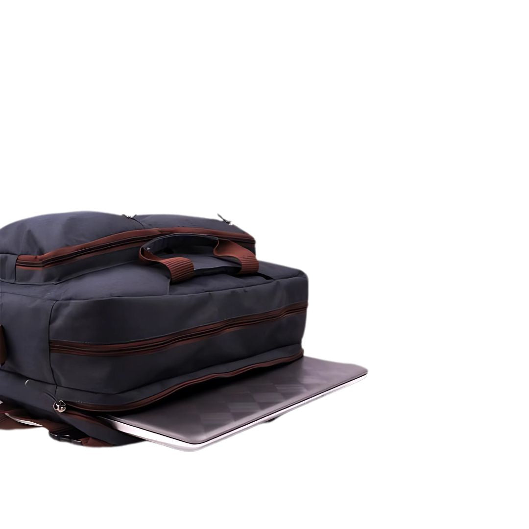 Castillo Milano S41 Coco Convertible Sling Laptop Bag – front and back view with sling straps