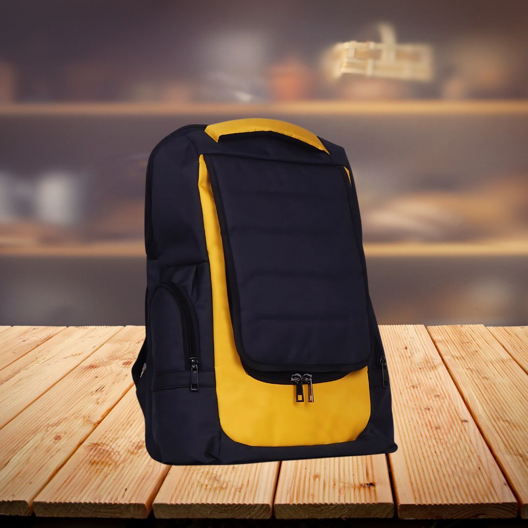 Venture high function backpack with multifunction side pockets – front view