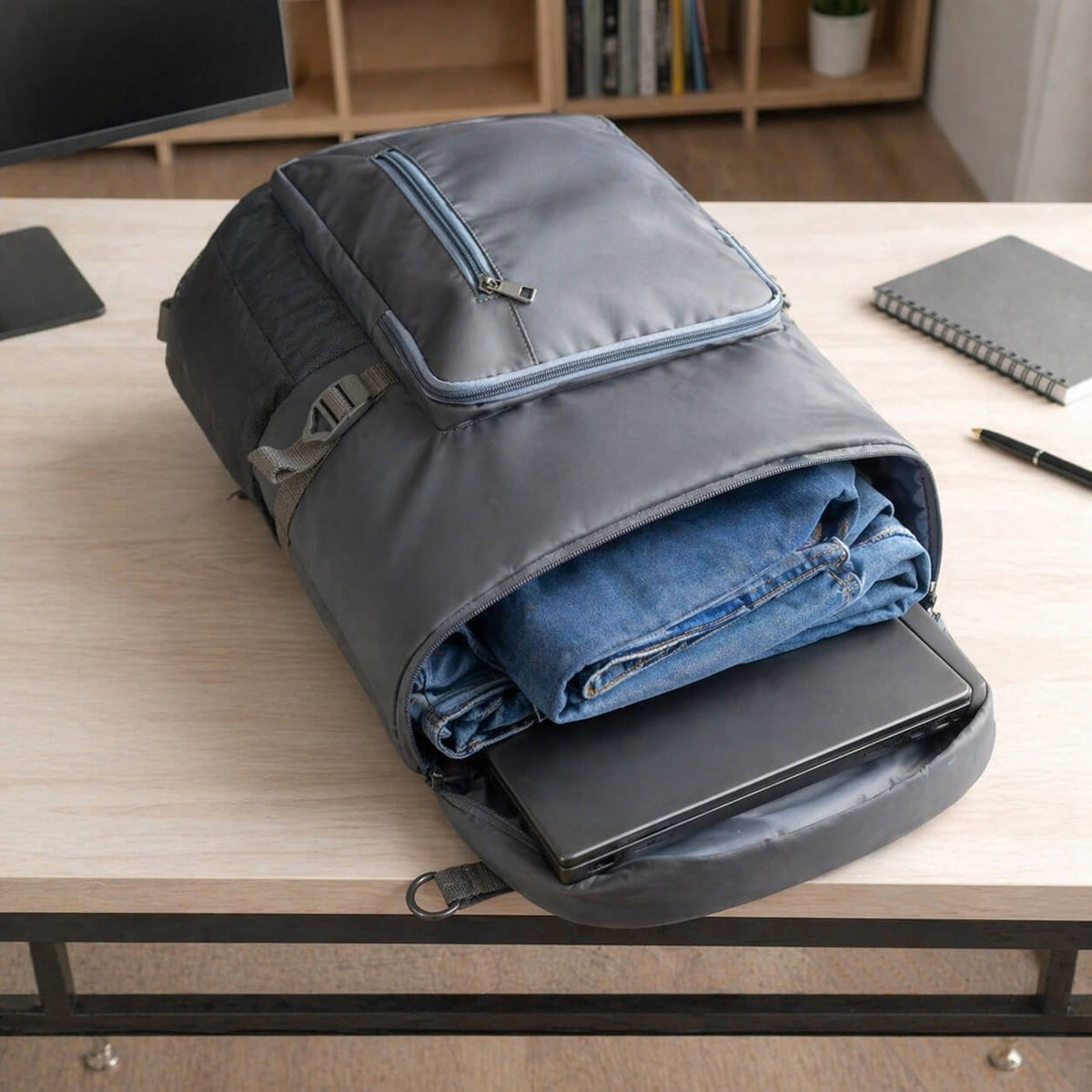 Weekender: Dual function Large Duffel Bag with Backpack function  — corporate gift