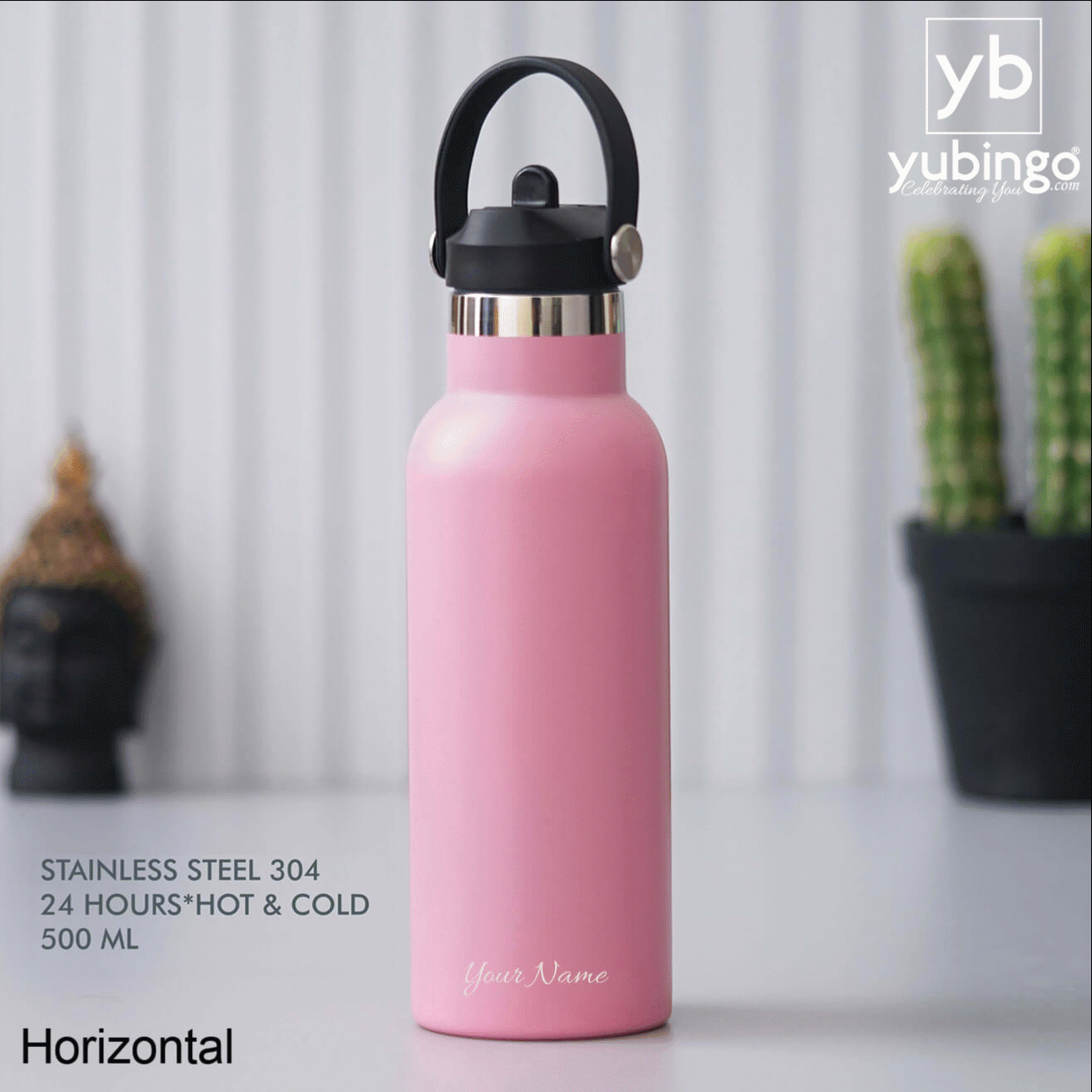 Pink Stainless Steel Bottle - Perfect for Style