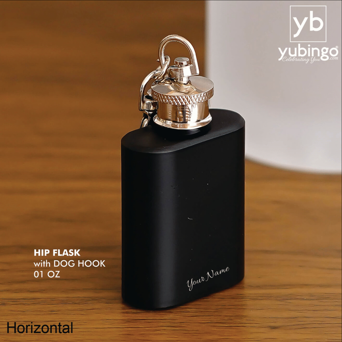 Dog Hook Hip Flask - 30 ML