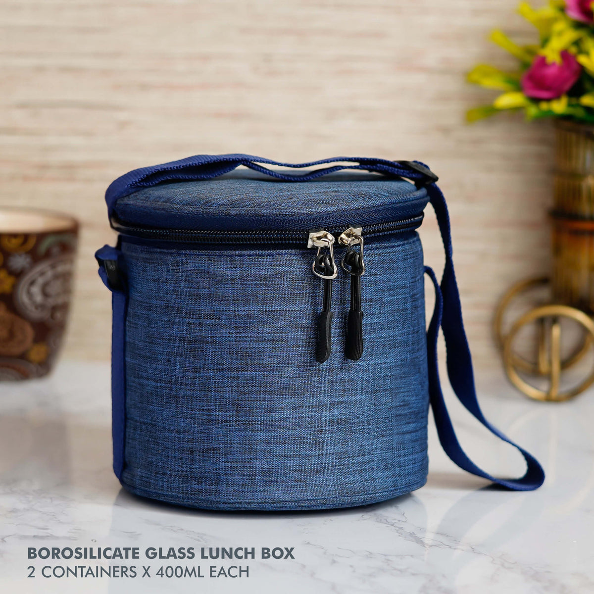 Customizable Glass Lunch Box Set