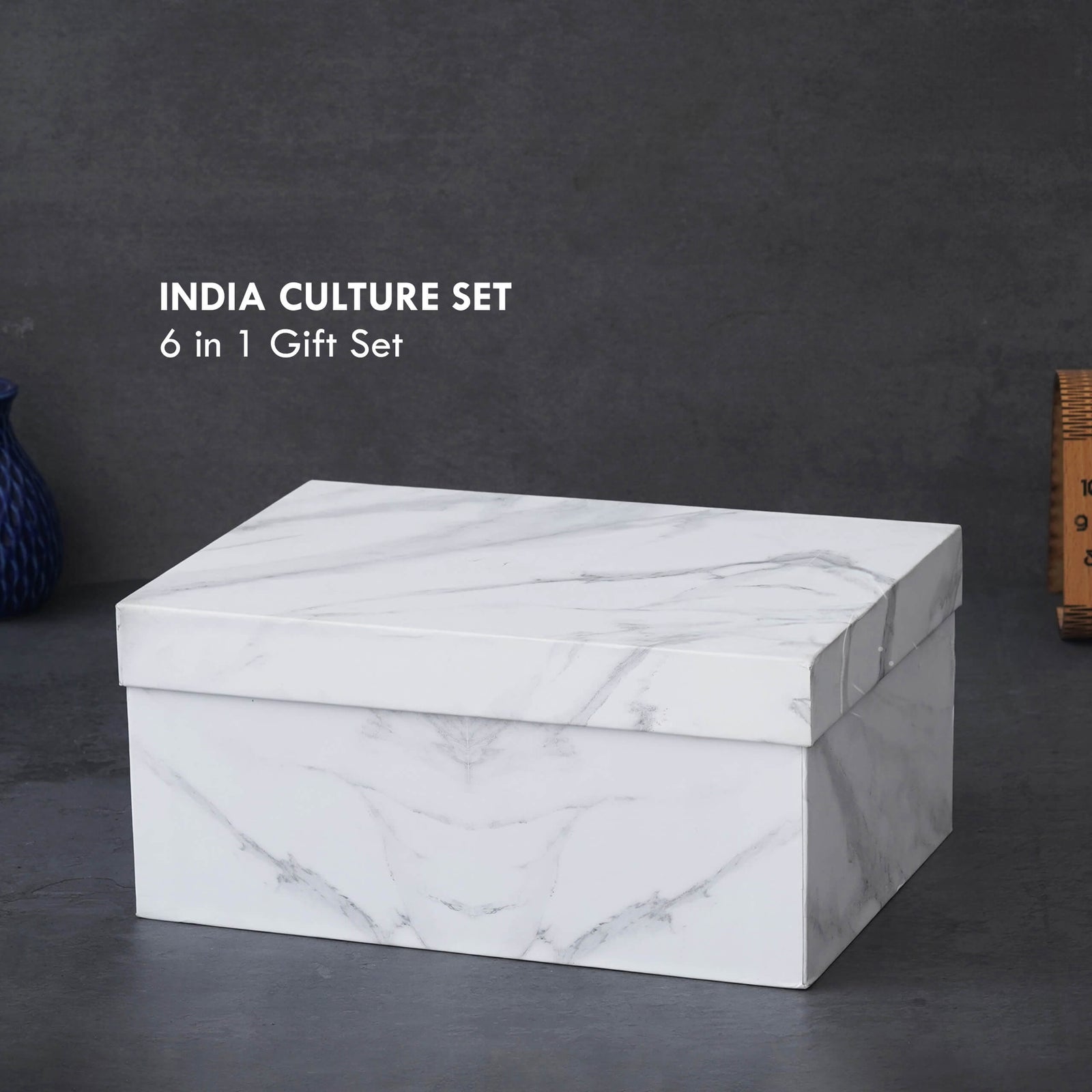 India Theme Gift Set - Notebook, Coasters, Mug, Flask, Pen