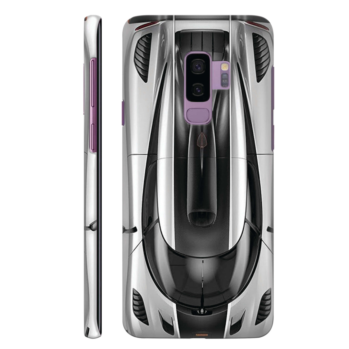 A Grey Sports Convertible Pic Back Cover for HardPlasticBT0217Hard Plastic