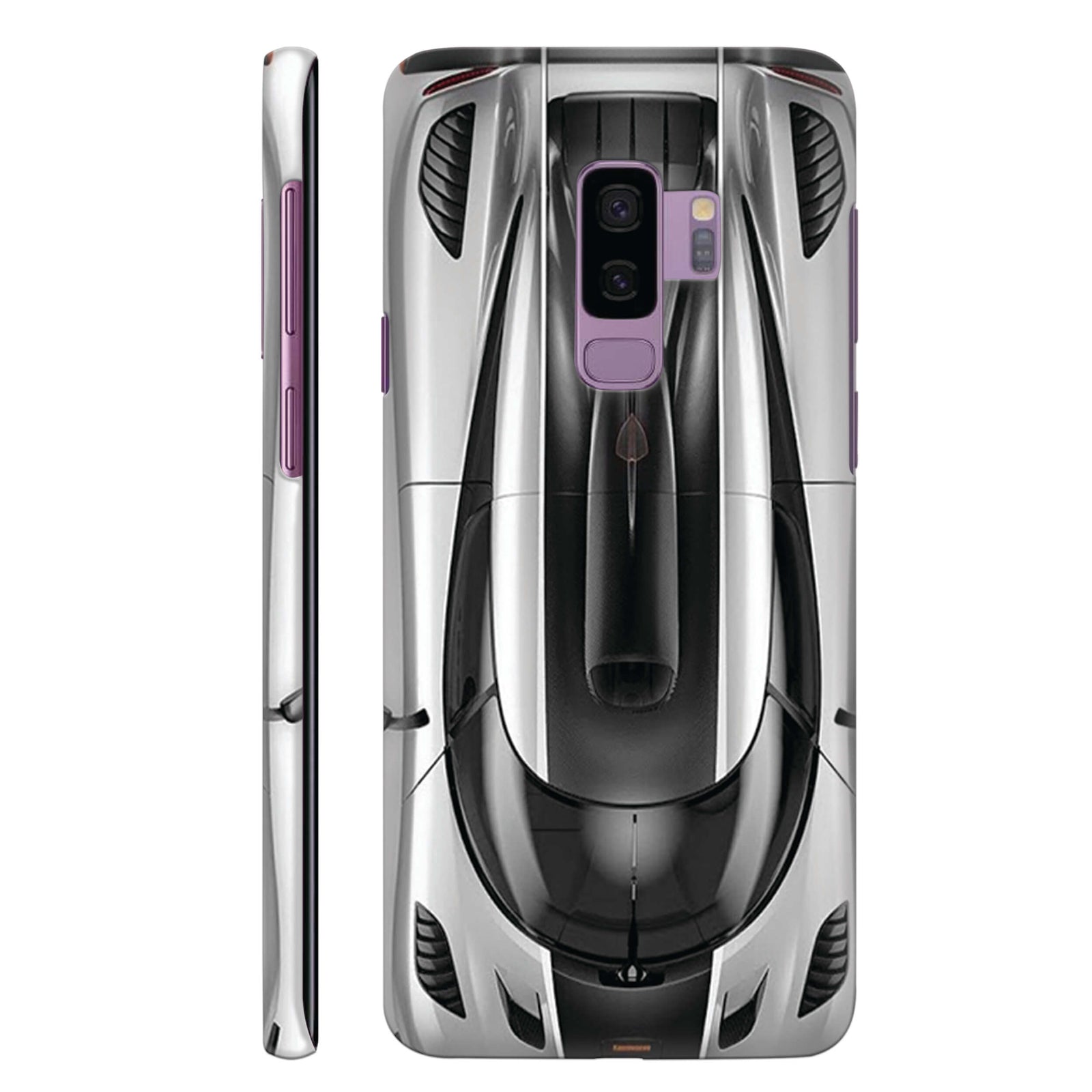 A Grey Sports Convertible Pic Back Cover for HardPlasticBT0217Hard Plastic