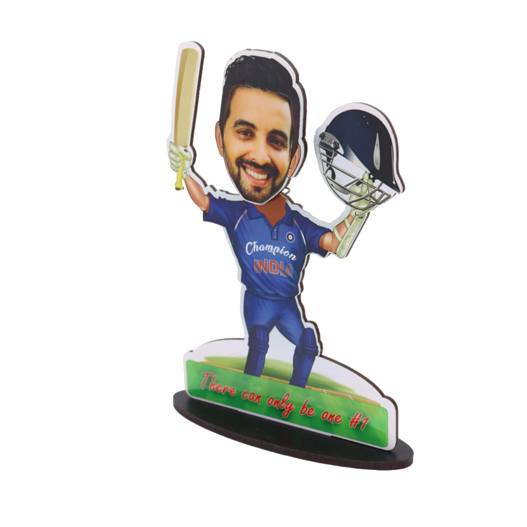 Cricketor Fun Cut-Out with Shaking Head