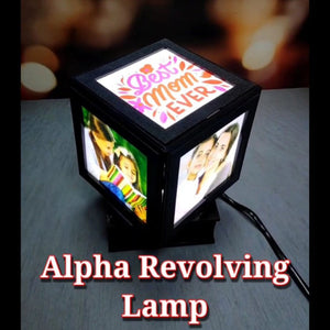 4x4 Alpha Revolving Small Lamp