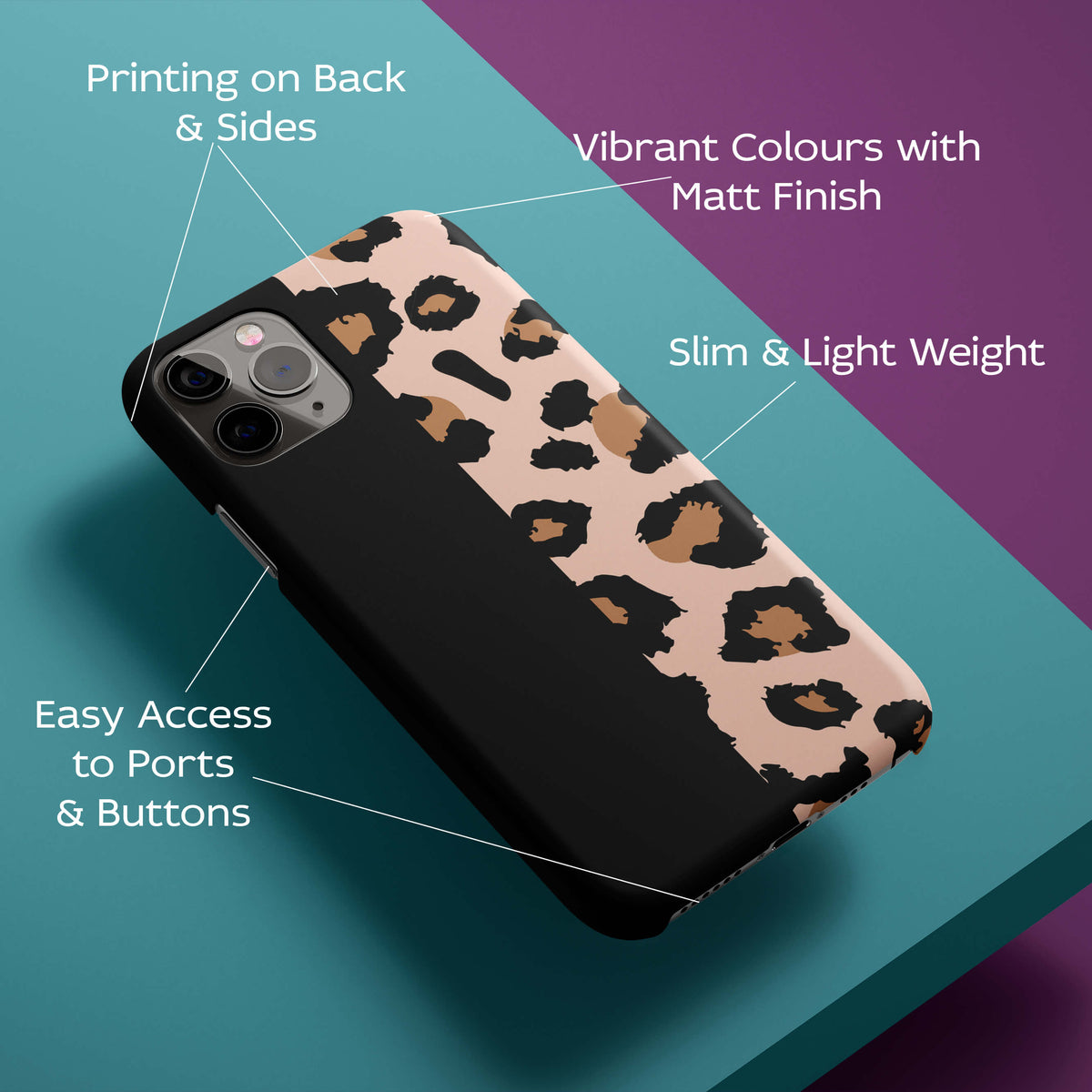 Animal Patterns Back Cover for HardPlasticPS1339Hard Plastic-Image 2