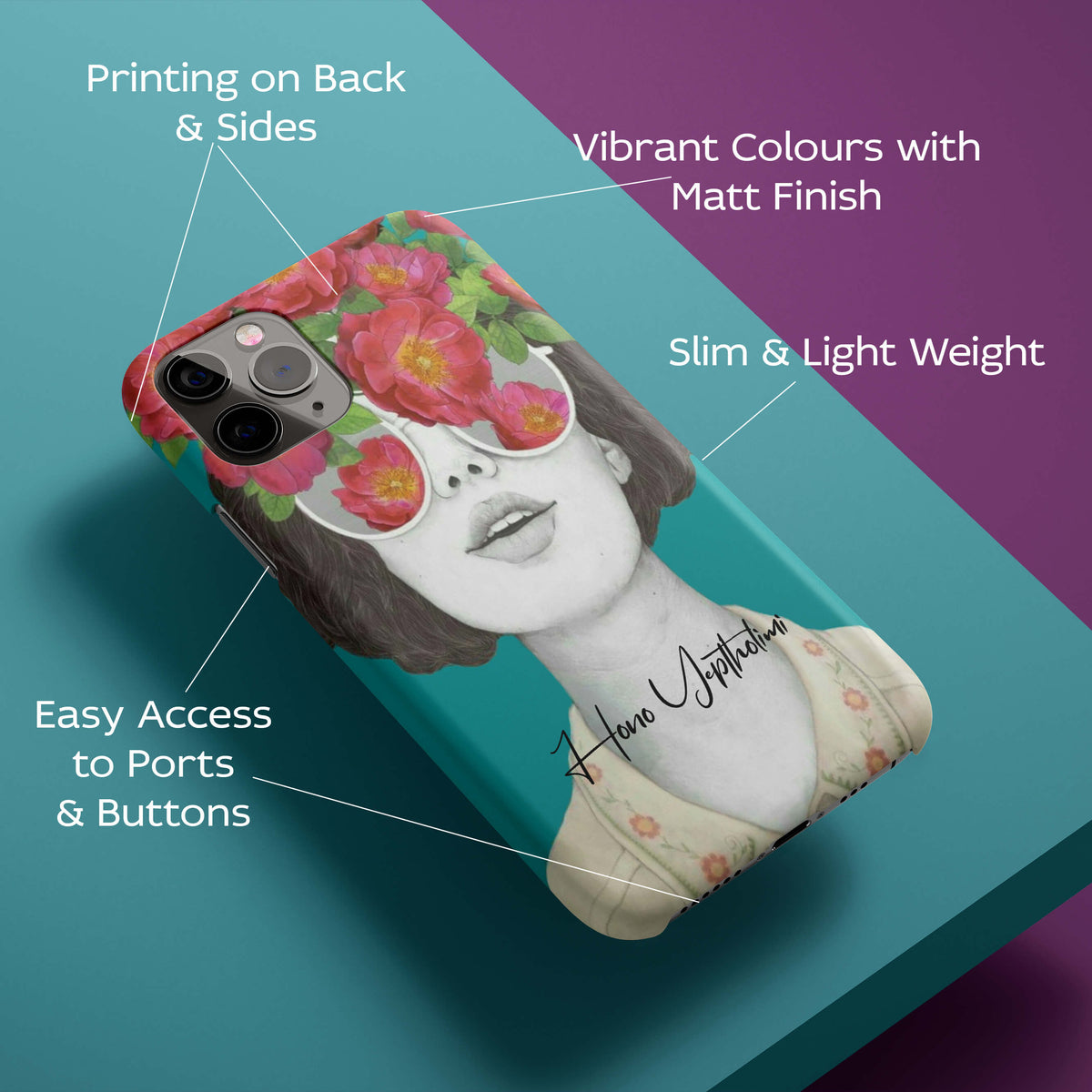 Beautiful Vision Back Cover for HardPlasticAA0055Hard Plastic-Image 2