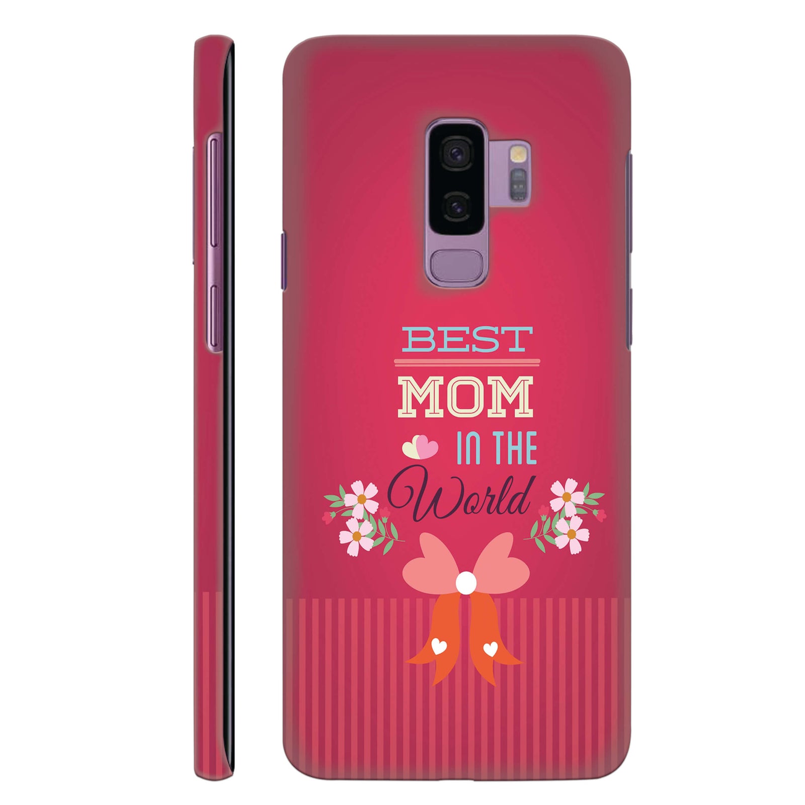 Best Mom in the World Back Cover for HardPlasticG0357Hard Plastic