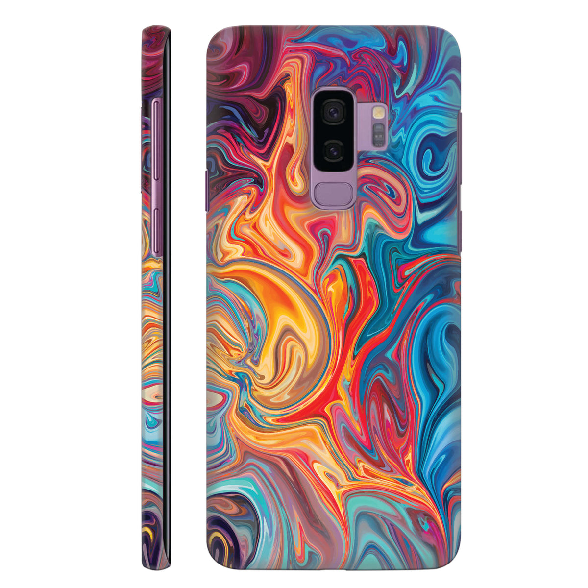 Colourful Art Back Cover for HardPlasticIK0023Hard Plastic