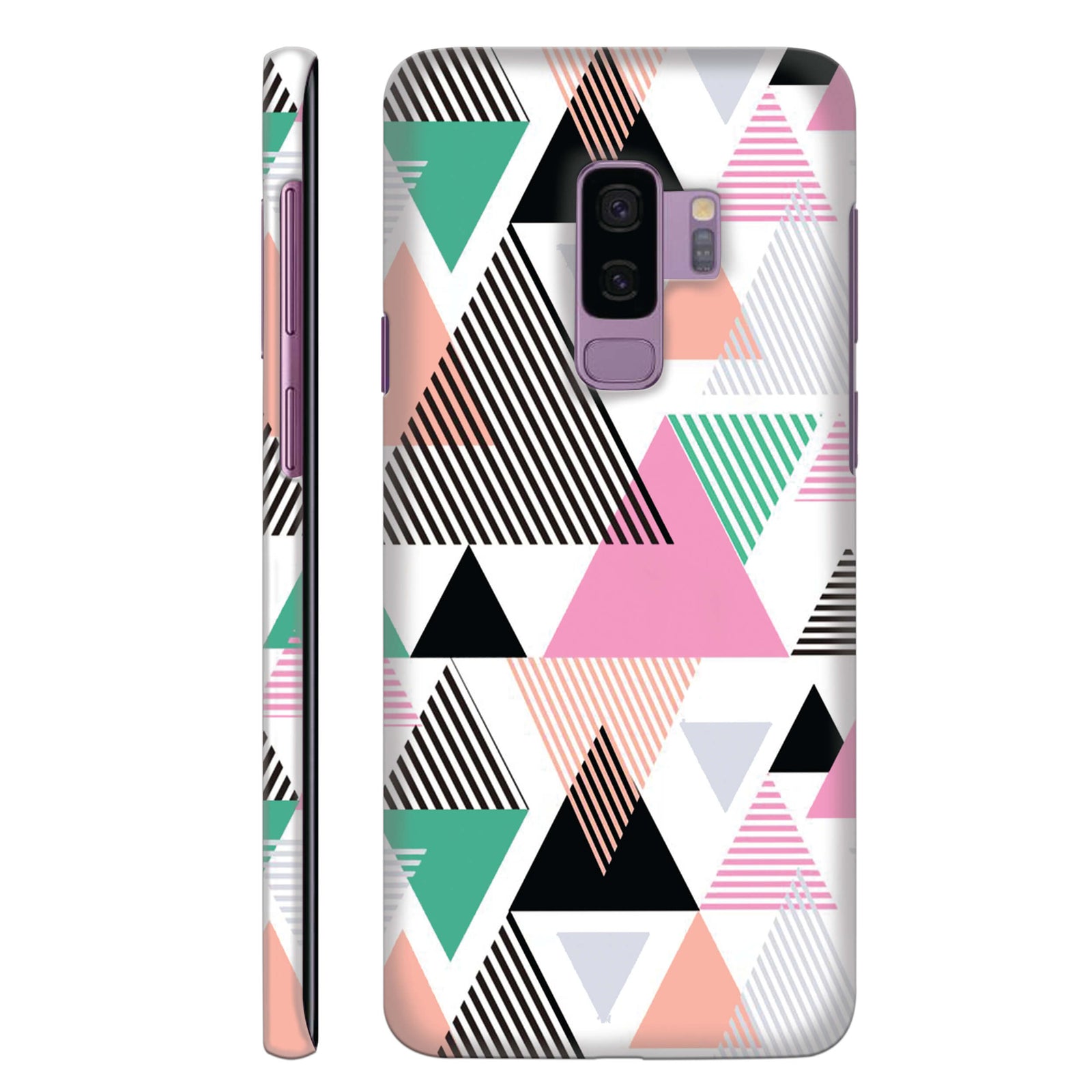 Colourful Triangles Back Cover for HardPlasticAA1017Hard Plastic