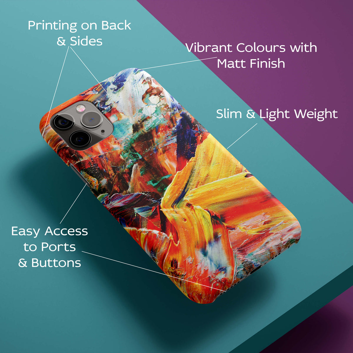 Colours Unlimited Back Cover for HardPlasticIK0031Hard Plastic-Image 2