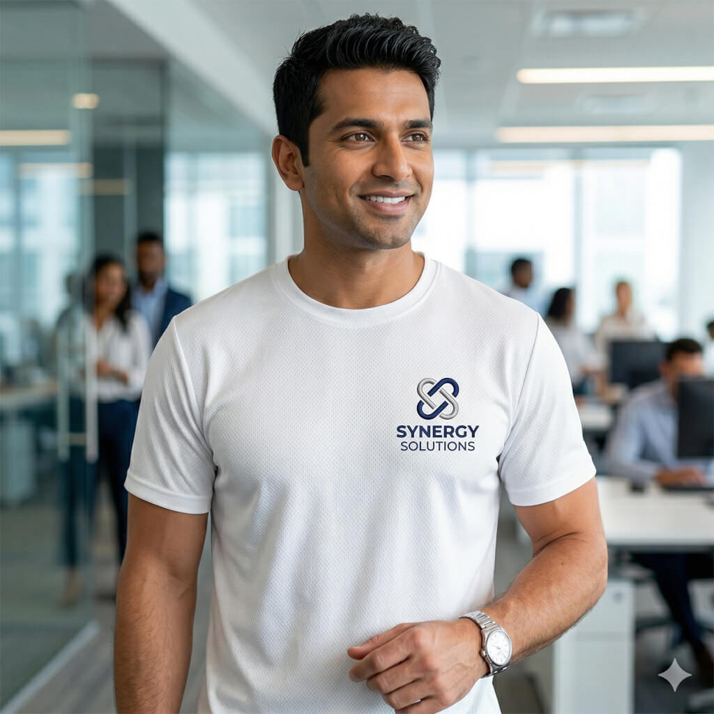 Falcons Dry Fit 180 GSM Micro Polyester Round Neck T-Shirt – 3 Colours | Corporate Gift