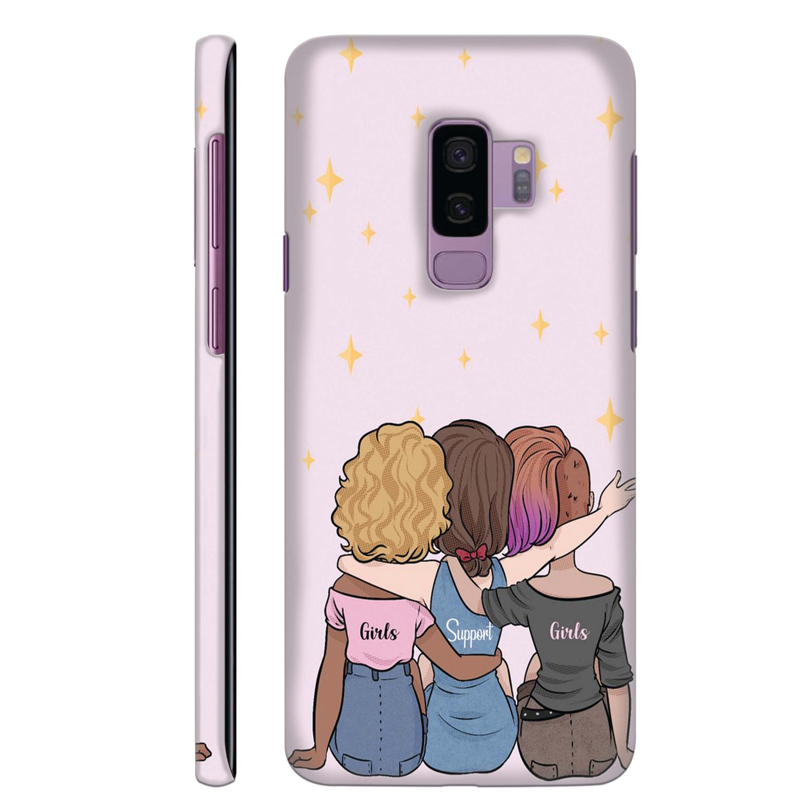 Girls Support Girls Back Cover for HardPlasticPS1313Hard Plastic