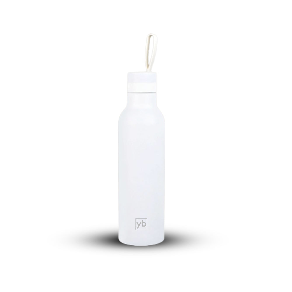 Travel Vacuum Flask with Silicon Strap - 304 Grade Steel, 750ml Capacity