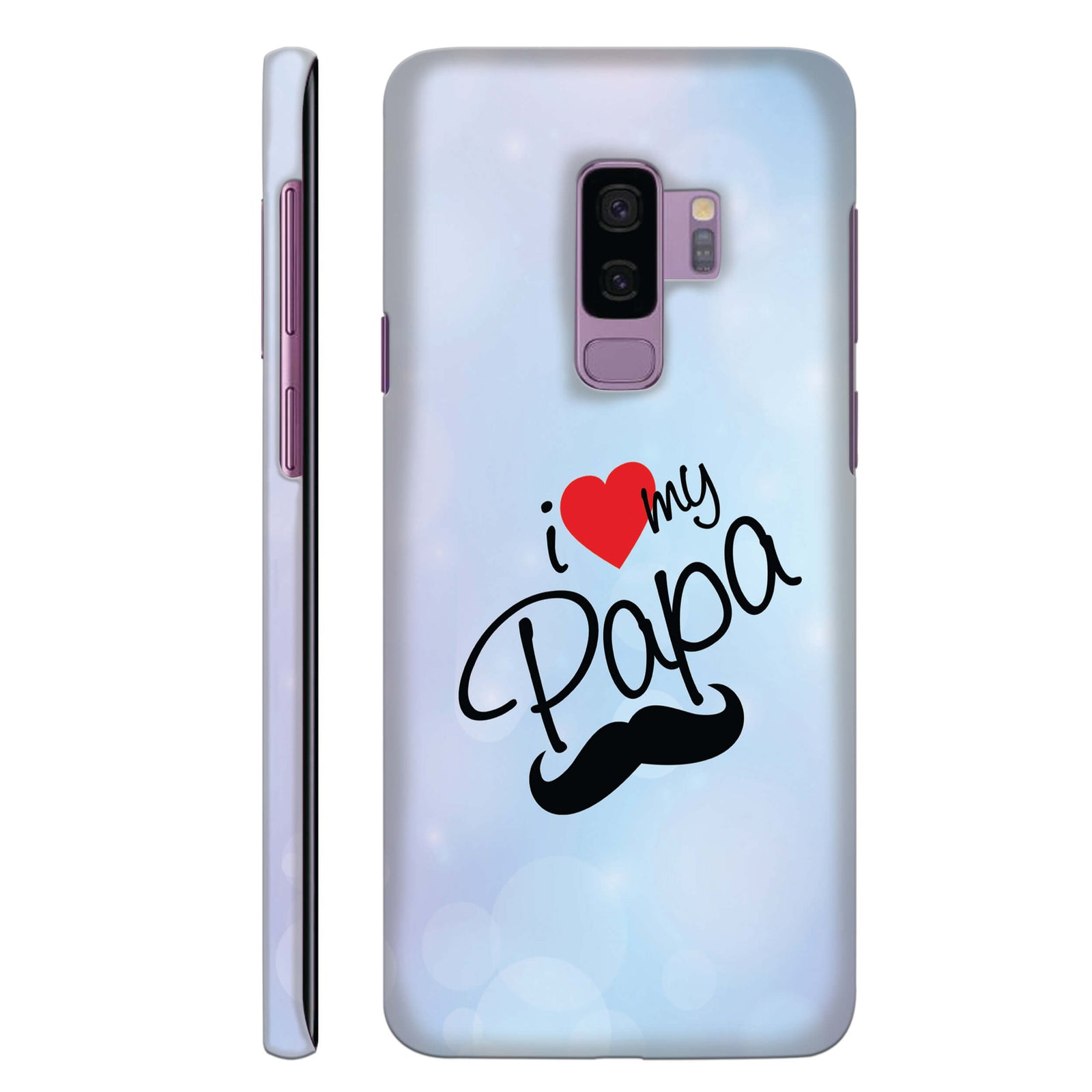 I Love My Papa Back Cover for HardPlasticP0870Hard Plastic