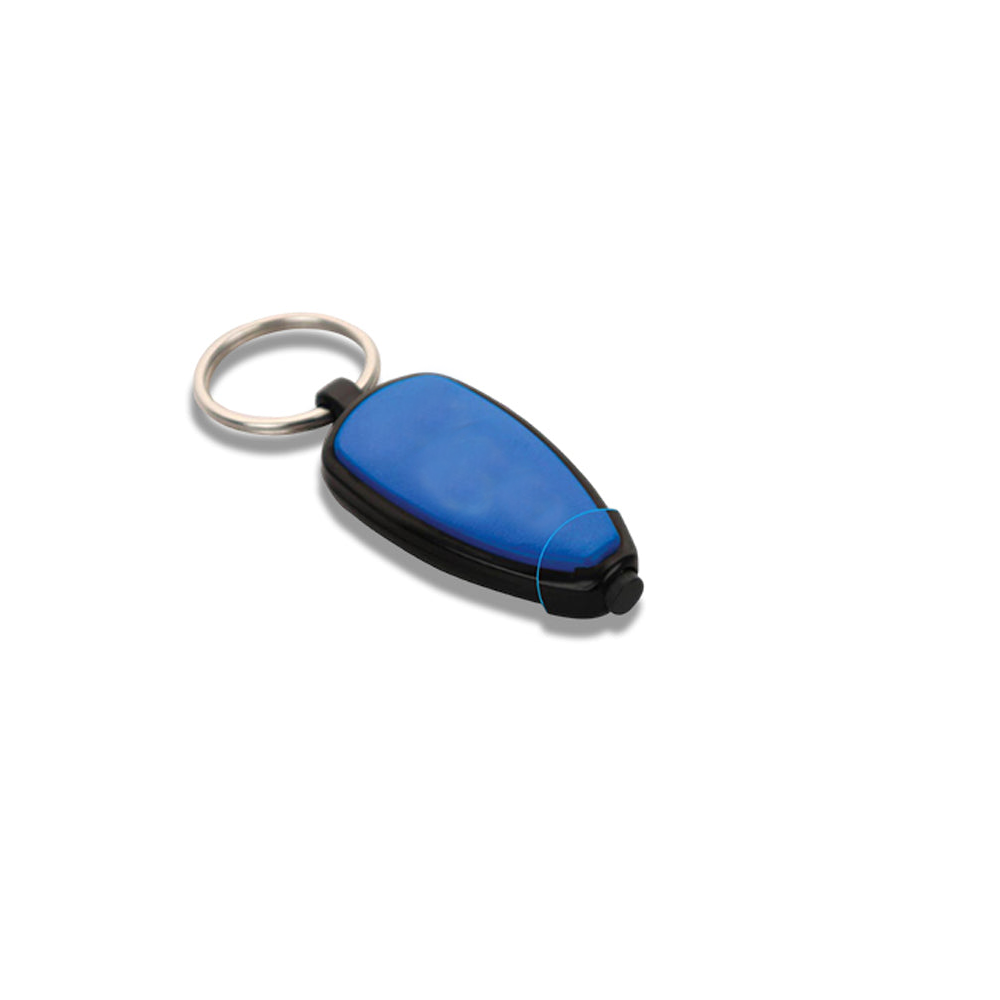 Logo Highlight Keychain with Multicolor Backlight