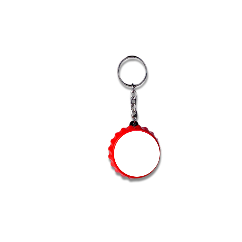 Crown Shaped Keychain with Bottle Opener