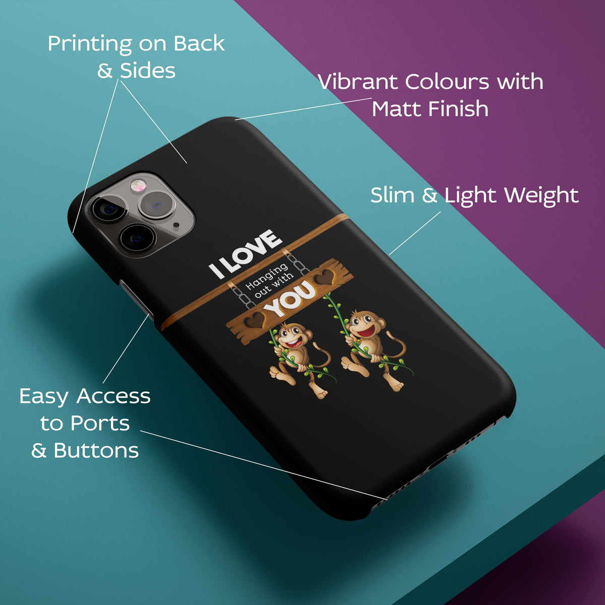 Love Hanging Out Back Cover for HardPlasticU0320Hard Plastic-Image 2