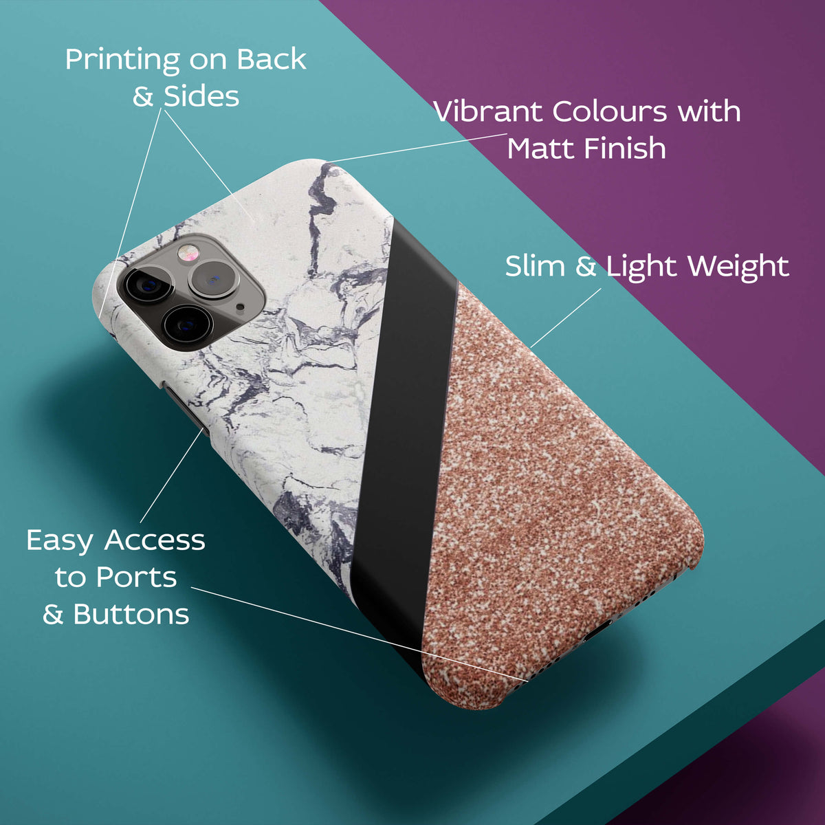 Marble and More Back Cover for HardPlasticPS1331Hard Plastic-Image 2