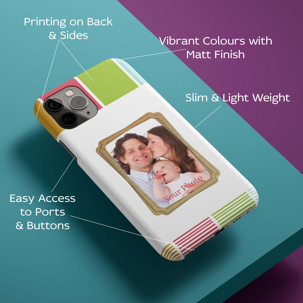 Neat Frame Back Cover for HardPlasticA0522Hard Plastic-Image 2