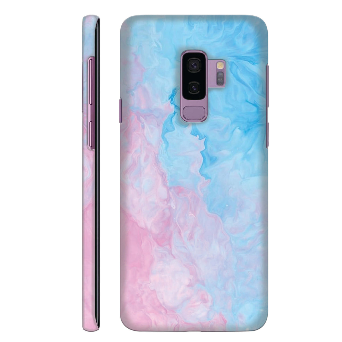 Pink and Blue Back Cover for HardPlasticAA0168Hard Plastic