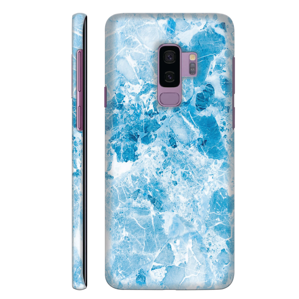 Precious Blue Marble Back Cover for HardPlasticIK0040Hard Plastic