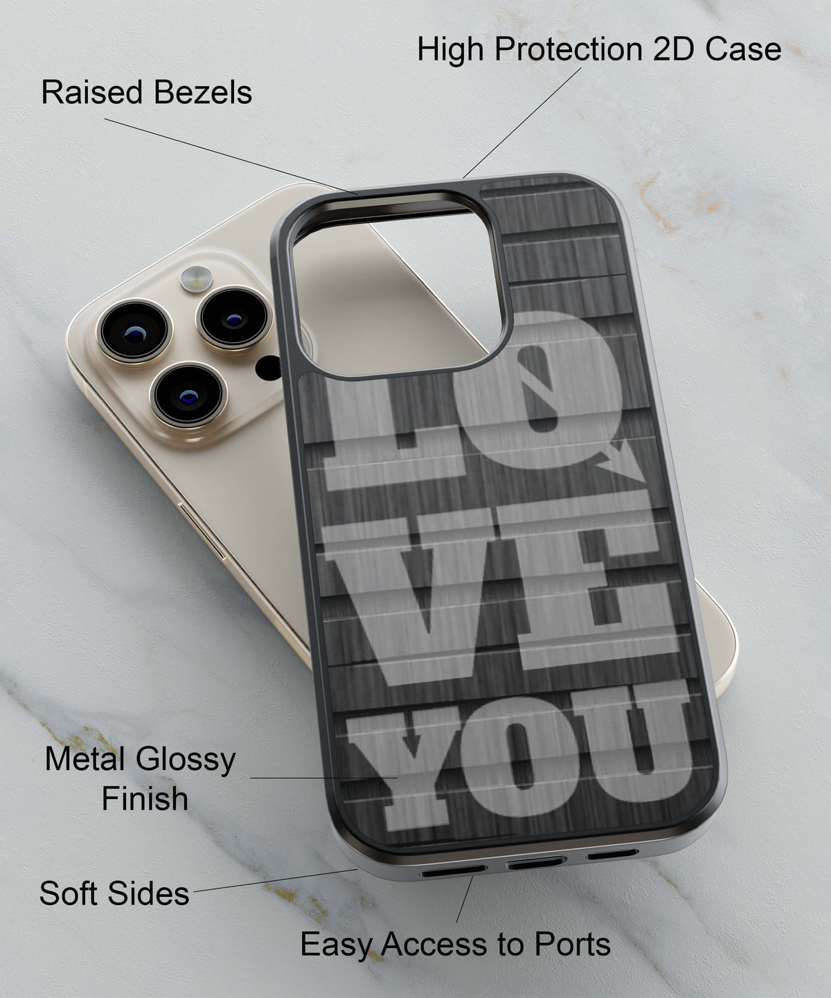 Proposal Quote Illustration Back Cover for 2D Hybrid TPU And Metal CaseBT0201Hybrid Metal TPU-Image 2