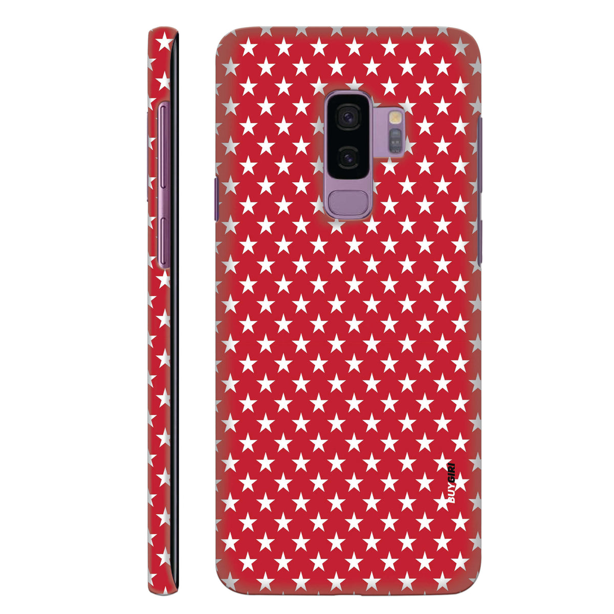 Red Stars Back Cover for HardPlasticBG0024Hard Plastic